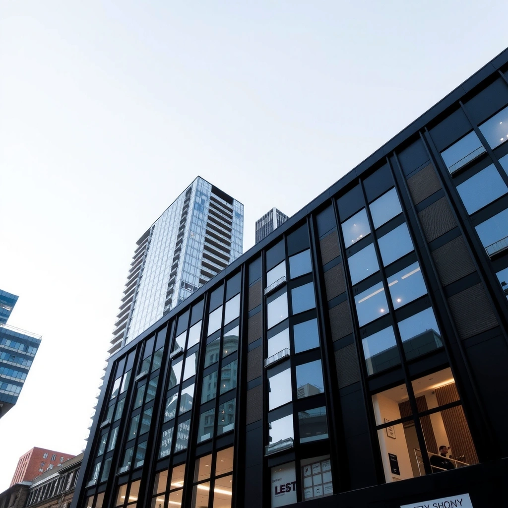 MarketScale office building with modern corporate architecture